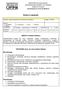 Ficha 2 (variável) Disciplina: Agentes Agressores e Mecanismos de Defesa I. ( X ) Semestral ( ) Anual ( ) Modular. EMENTA (Unidade Didática)