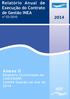 Anexo II Relatório Consolidado do CAR/CNARH Comitê Guandu no Ano de 2014