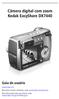 Câmera digital com zoom Kodak EasyShare DX7440 Guia do usuário