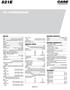 Potência econômica 966 N.m (98,5 kgf.m) a rpm. Aumento de torque Potência standard a rpm 32,2% TREM DE FORÇA