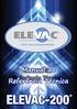 ELEVA A SUA QUALIDADE DE VIDA. Manual de Referência Técnica ELEVAC-200