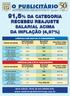 91,5% DA CATEGORIA RECEBEU REAJUSTE SALARIAL ACIMA DA INFLAÇÃO (4,97%)