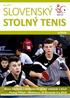 28. ročník. Slovenský STOLNÝ TENIS 3/2018