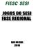 27 DE OUTUBRO DE 2018 Horário Chave Jogo 08:00 WEIKU DO BRASIL W(1) X (0)O JOYSON A 01 09:00 ALTONA 6 X 0 METALURGICA RSL B 02