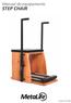 Manual do equipamento STEP CHAIR