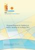 Programa Regional de Vigilância de Vetores- Relatório de Avaliação 2012