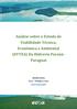 Análise sobre o Estudo de Viabilidade Técnica, Econômica e Ambiental (EVTEA) Da Hidrovia Paraná- Paraguai
