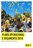 PLANO OPERACIONAL E ORÇAMENTO 2019