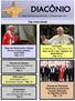 DIACÔNIO. Veja nesta edição. Formação Audiências do - Papa Bento XVI Deus revela o seu desígnio de benevolência Pag. 4 a 6