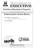 EXECUTIVO. Prefeitura Municipal de Itaparica. Terça-Feira 03 de Maio de 2016 Ano V N 307. Publicações deste Diário