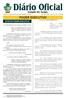 Diário Oficial PODER EXECUTIVO. Estado de Goiás GOIÂNIA, QUINTA-FEIRA, 29 DE NOVEMBRO DE 2018 ANO DIÁRIO OFICIAL/GO - N 22.