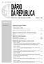 Sexta-feira, 15 de Dezembro de 2006 Número 240. Presidência do Conselho de Ministros