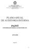 PLANO ANUAL DE AUDITORIA INTERNA