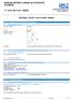 BARIUM DIPHENYLAMINE SULPHONATE AR MSDS. nº CAS: MSDS MATERIAL SAFETY DATA SHEET (MSDS)