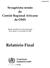 Relatório Final. Sexagésima sessão do Comité Regional Africano da OMS. Malabo, República da Guiné Equatorial 30 de Agosto a 3 de Setembro de 2010