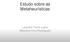 Estudo sobre as Metaheurísticas. Leandro Ferro Luzia Mauricio Chui Rodrigues