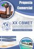 XX CBMET. Proposta Comercial.     Congresso Brasileiro de Meteorologia.