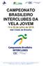 CAMPEONATO BRASILEIRO INTERCLUBES DA VELA JOVEM 14 a 20 de julho de 2018 Iate Clube de Brasília