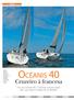 OCÉANIS 40. Cruzeiro à francesa. No novo Océanis 40, o bem-estar a bordo supera até o que sempre se espera de um Bénéteau