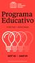 Programa Educativo SET 18 AGO 19 VISITAS OFICINAS CASAFERNANDOPESSOA.PT