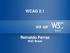 WCAG 2.1. Reinaldo Ferraz W3C Brasil