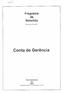 Freguesia de Sebolido. Município de Penafiel. Conta de Gerência. Ano Economíoo de de janeiro de 2013 a 31 de dezembro de 2013