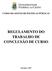CURSO DE GESTÃO DE POLÍTICAS PÚBLICAS REGULAMENTO DO TRABALHO DE CONCLUSÃO DE CURSO