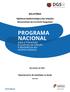 PROGRAMA NACIONAL para a Prevenção e Controlo de Infeção e Resistência aos Antimicrobianos