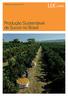 Relatório de Progresso Produção Sustentável de Sucos no Brasil