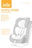 every stage child restraint 0+/1 /2/3(0 36kg) Instruction Manual