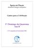 Igreja em Oração Semanário litúrgico-catequético. 3º Domingo da Quaresma Ano B