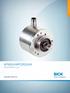 Sem data Sheet online. AFS60I-S4PC AFS/AFM60 Inox ENCODER ABSOLUTO