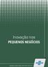 Inovação nos. Pequenos Negócios