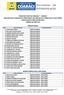 PROCESSO SELETIVO 002/2017 COARACI RELAÇÃO DOS CANDIDATOS APROVADOS NA ANÁLISE DE CURRÍCULOS E QUE SERÃO CONVOCADOS PARA ENTREVISTA ORDEM ALFABETICA