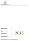 Relatório de Governo Societário. Relatório de Boas Práticas de Governo Societário adoptadas em 2013