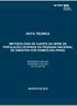 NOTA TÉCNICA METODOLOGIA DE AJUSTE DA SÉRIE DE POPULAÇÃO OCUPADA DA PESQUISA NACIONAL DE AMOSTRA POR DOMICÍLIOS (PNAD)