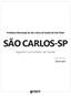 Prefeitura Municipal de São Carlos do Estado de São Paulo SÃO CARLOS-SP. Agente Comunitário de Saúde