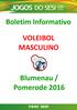 Boletim Informativo VOLEIBOL MASCULINO