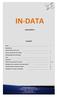 IN-DATA. Janeiro/2013. Sumário. Sinopse 2. Produção mundial, América Latina 3. Síntese da produção siderúrgica brasileira 3.