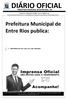 PREFEITURA MUNICIPAL DE ENTRE RIOS - BA. Sexta-feira 20 de Abril de 2018 Ano II Edição n 61