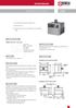 DESENFUMAGEM KUBAIR. VENTILADORES IN-LINE C 2h. Certificação F (400 C 2h) Marcação CE Gama especial com variação de velocidade VAR