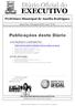 EXECUTIVO. Prefeitura Municipal de Amélia Rodrigues. Quarta Feira 26 de Agosto de 2015 Ano I N 592. Publicações deste Diário