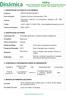 FISPQ Ficha de Informações de Segurança de Produtos Químicos Preto de Eriocromo T - versão 01 - data: 15/09/ Pág. 1 de 7