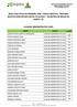 RESULTADO FINAL DA PRIMEIRA FASE PROVA OBJETIVA - PROCESSO SELETIVO SIMPLIFICADO EDITAL Nº 01/2017 MUNICÍPIO DE BRAÇO DO NORTE SC