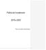 Política de Investimento a Plano de Gestão Administrativa