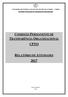 COMISSÃO PERMANENTE DE TRANSPARÊNCIA ORGANIZACIONAL CPTO