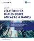 RELATÓRIO DA THALES SOBRE AMEAÇAS A DADOS