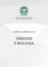 CURRÍCULO MÍNIMO 2012 CIÊNCIAS E BIOLOGIA