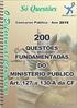 200 Questões Fundamentadas do Ministério Público