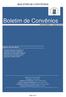 Boletim de Convênios Volume 46/edição 2 - setembro de 2018